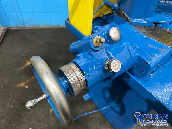 1/2" to 3" Oliver #600, drill grinder, 28" drill length, 9' x 2" x 5" grinding wheel, air hydraulic infeed - Image 4