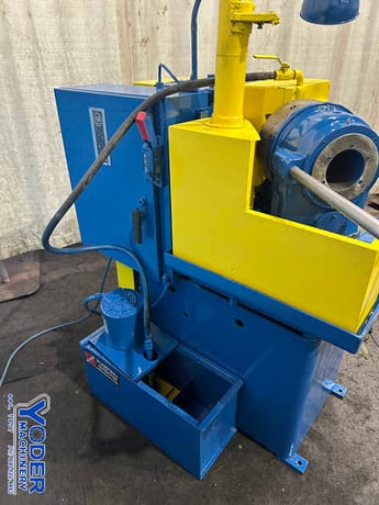 1/2" to 3" Oliver #600, drill grinder, 28" drill length, 9' x 2" x 5" grinding wheel, air hydraulic infeed - Image 7