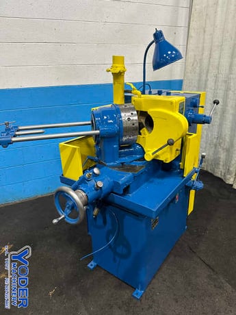 1/2" to 3" Oliver #600, drill grinder, 28" drill length, 9' x 2" x 5" grinding wheel, air hydraulic infeed - Image 10