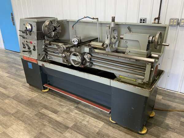 15" x 50" Clausing Colchester #15", gap bed engine lathe, 9-1/2" swing over cross slide, 6" roller type - Image 1