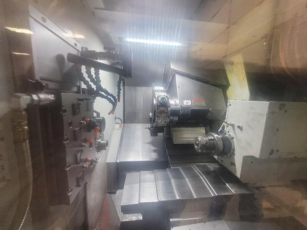 Yama Seiki #GTW-1500Y, CNC Lathe, 15.7" swing, 9.8" max. cutting diameter, 7.1" X, 1.4" Y, 10.5" Z, 25 HP - Image 2