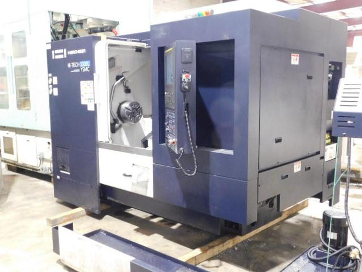 Hwacheon #Hi-Tech-230BL-YSMC, CNC Lathe, 29.5" swing, 15.76" max. cutting diameter, 9.45" X, 2.36" Y, 27.56" - Image 2