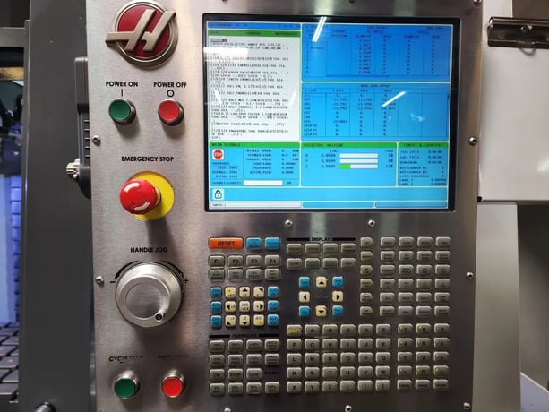 Haas #VM-3, Vertical CNC Machining Center, 40" X, 26" Y, 25" Z, 54" x 25" table, 30 HP, 12,000 RPM, 24 - Image 7