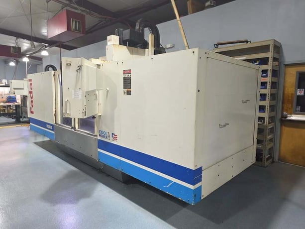 Fadal #VMC-8030 VHT, 4-Axis Vertical CNC Machining Center, 80" X, 30" Y, 30" Z, 30 HP, 10,000 RPM, 21 - Image 3