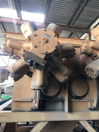 Granutech Saturn #96-50, Dual Shaft Shredder, 96" x 50" feed opening, (4) 100 HP motors, dual independent - Image 8
