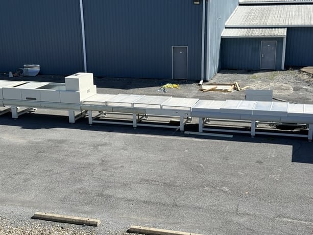 Makor, Complete Panel Finishing Line, Butfering wide belt sander, Q-One reciprocating sprayer, (2) FastDry - Image 6