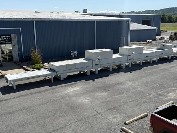 Makor, Complete Panel Finishing Line, Butfering wide belt sander, Q-One reciprocating sprayer, (2) FastDry - Image 8