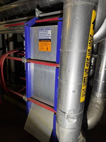 700 sq.ft., Alfa Laval #M15-MFG, gasket plate-and-frame heat exchanger (PHE), Alfa-Laval 150 PSI @ 200&deg;F - Image 4