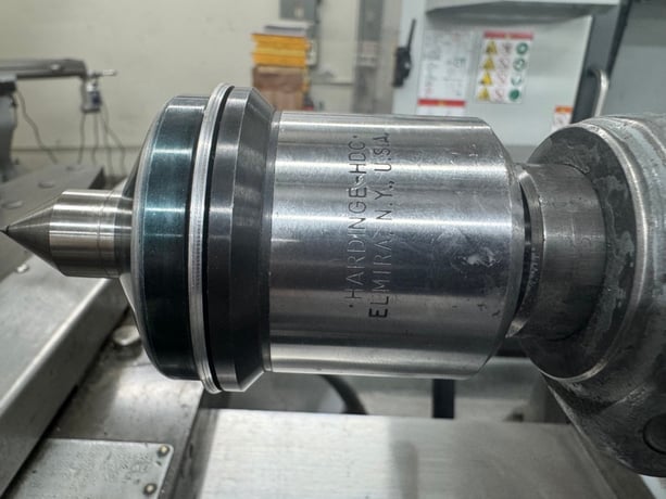 Hardinge #HLV-H-EM, inch/metric theading, digital read out, very well tooled - Image 7