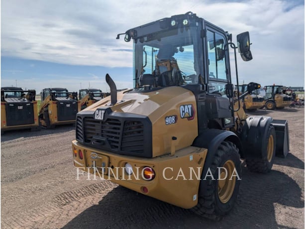 Cat 908-14, Wheel Loader, 450 hours, S/N: MZ801297, 2025 - Image 3
