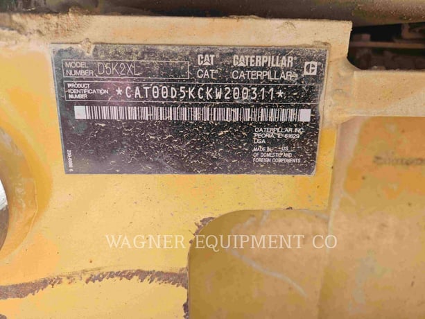 Caterpillar D5K2XL, 10038 hours, S/N: KW200311, 2015 - Image 6