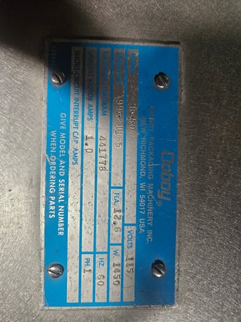 Doboy Continuous Band Sealer, 115 V. - Image 3