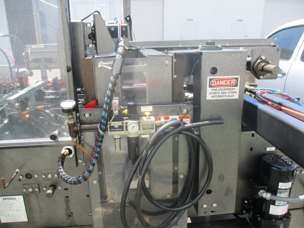 MARQ #HPE-NS, high-performance case erector, bottom sealer, continuous two stack feed hopper - Image 9