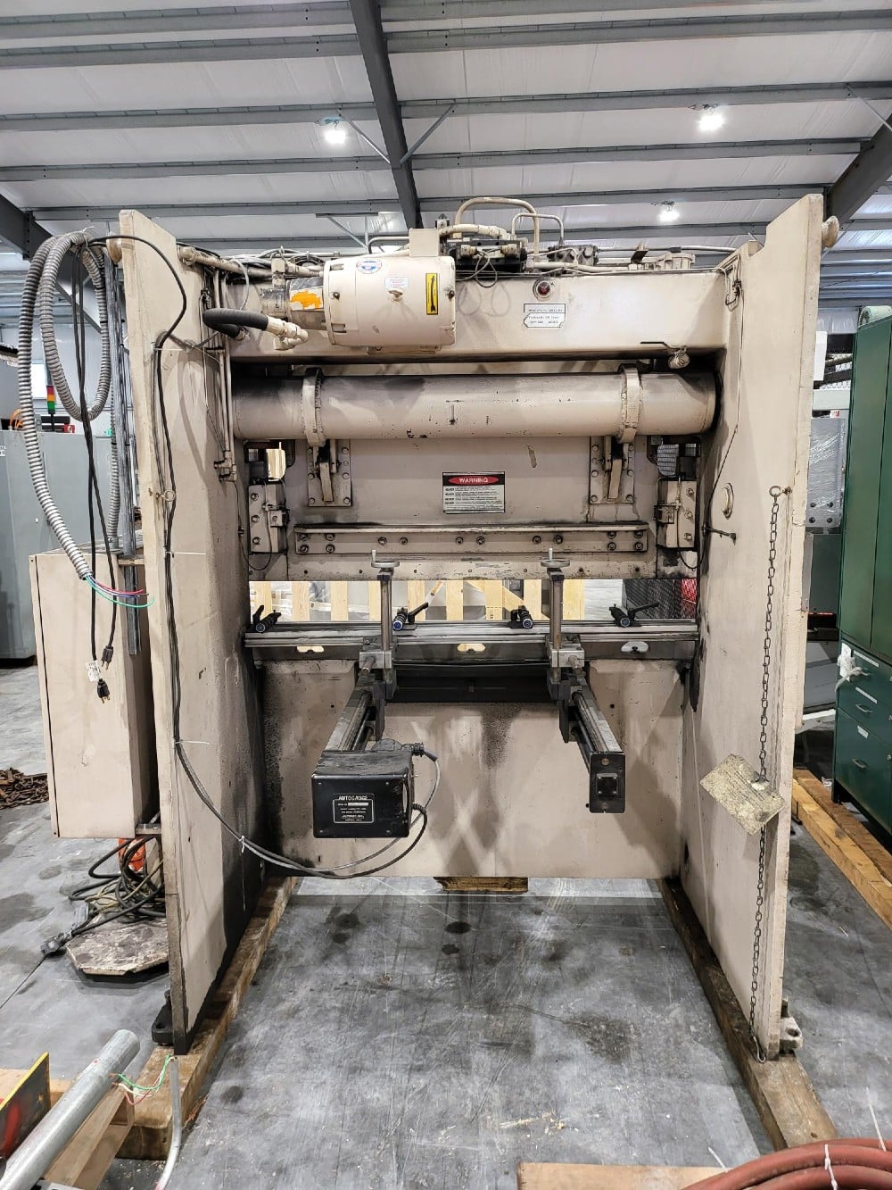 60 Ton, Wysong #MTH-60-72, CNC Press Brake, 2 Axis, CNC Automec 150, 6' overall, 62" between housing - Image 4