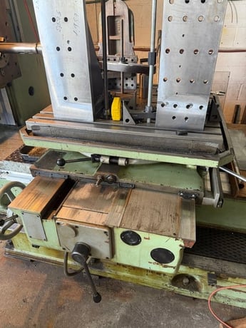 TOS #WH63, Table Type Horizontal Boring Mill, 39" X, 39" Y, 28" Z, 35" x 31" rotary table, 2.5" bore, 8 HP - Image 7