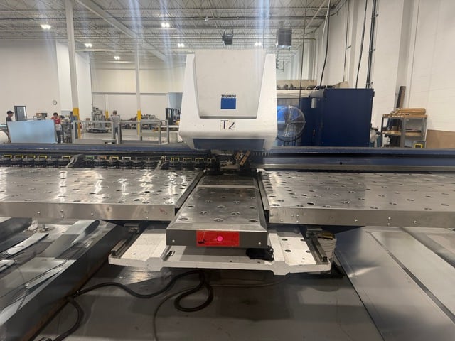 24 Ton, Trumpf #TruPunch-5000, CNC Turret Punch Press, 99.8" x 50.3" max. sheet, 5/16" thickness, 1600 SPM - Image 2