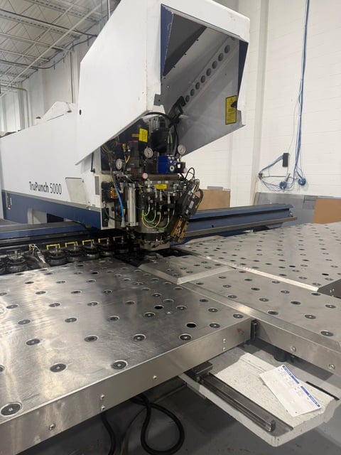 24 Ton, Trumpf #TruPunch-5000, CNC Turret Punch Press, 99.8" x 50.3" max. sheet, 5/16" thickness, 1600 SPM - Image 4