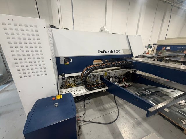 24 Ton, Trumpf #TruPunch-5000, CNC Turret Punch Press, 99.8" x 50.3" max. sheet, 5/16" thickness, 1600 SPM - Image 9