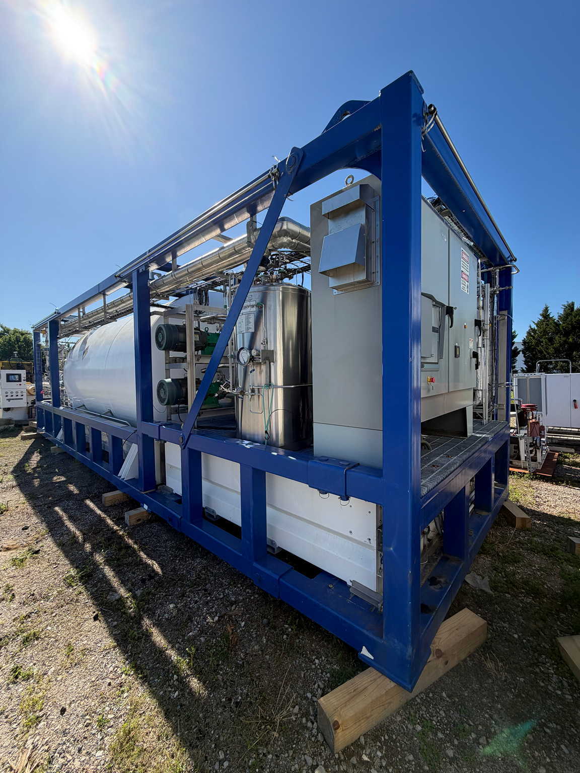 Air Liquide #C100, Hydrogen Fueling Station System, (5) cooling water units, (5) heat exchangers, (5) - Image 3