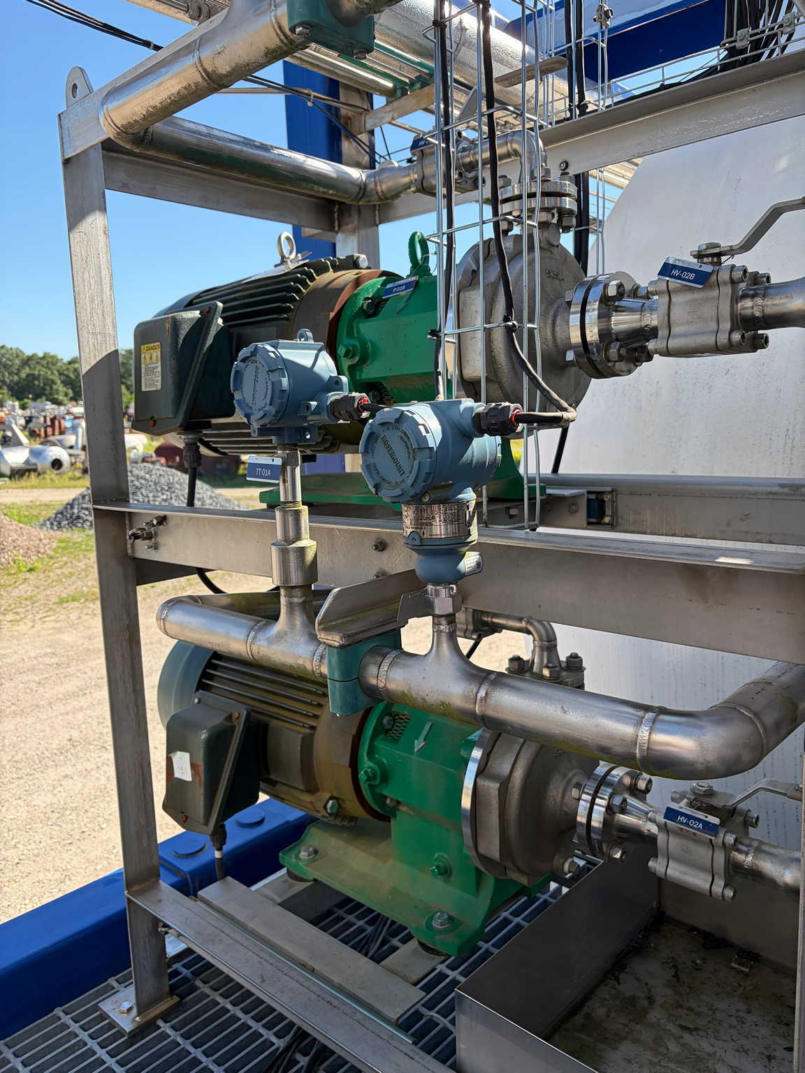 Air Liquide #C100, Hydrogen Fueling Station System, (5) cooling water units, (5) heat exchangers, (5) - Image 5