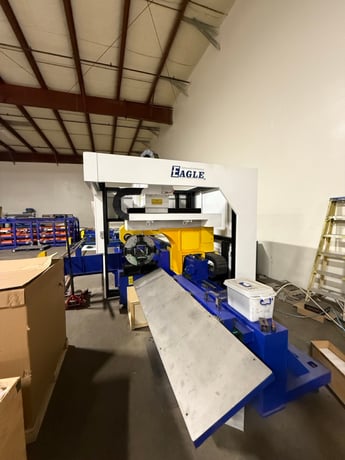 Eagle #EV-60T, pipe cutting fiber laser, 3000 watt, MaxPhotonics fiber supply, 20" length capacity, 5.5" - Image 8