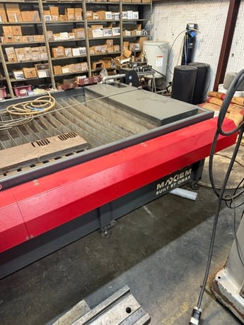 Omax #Maxiem-1530, CNC waterjet cutting system, 10' x 5' 2" cutting envelope, 12" Z, 50000 PSI, Intelli-MAX - Image 2