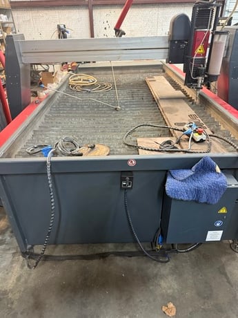Omax #Maxiem-1530, CNC waterjet cutting system, 10' x 5' 2" cutting envelope, 12" Z, 50000 PSI, Intelli-MAX - Image 5