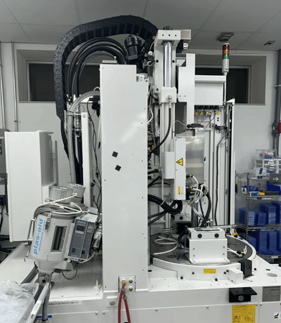 22 Ton, 0.15 oz, Sodick #LP20VRE, vertical injection molding machine, 14mm diameter screw, 2017, 153828 - Image 3