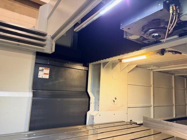 Awea #VP-3012HD, CNC Bridgemill, 118" x47.3" x30" trvls, 35 HP, 6000 RPM, 51.5" centers, 32 automatic tool - Image 6