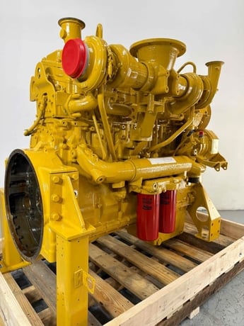 700 HP Caterpillar #C-18, Engine, twin turbo, reman, 3718 hours - Image 1
