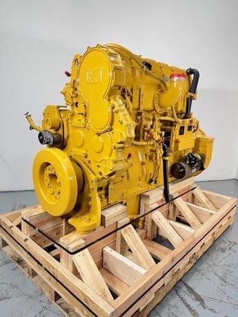 700 HP Caterpillar #C-18, Engine, twin turbo, reman, 3718 hours - Image 3