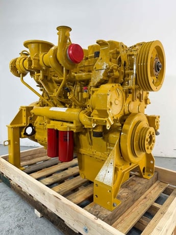 700 HP Caterpillar #C-18, Engine, twin turbo, reman, 3718 hours - Image 5