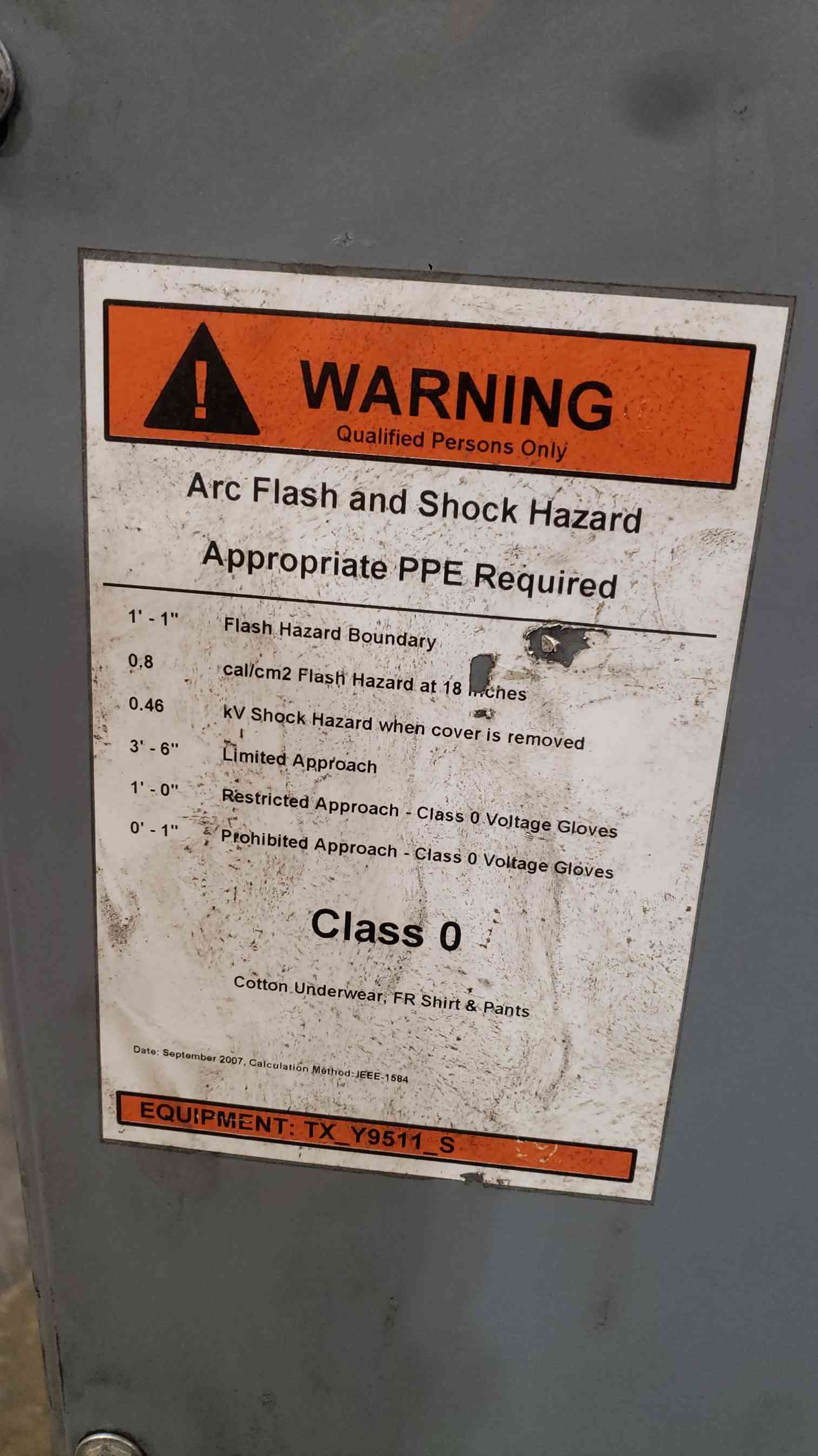 34 KVA 460 Primary, 460Y/265 Secondary, Square D 34T145HDIT, Drive Isolation Transformer, 3PH - Image 3