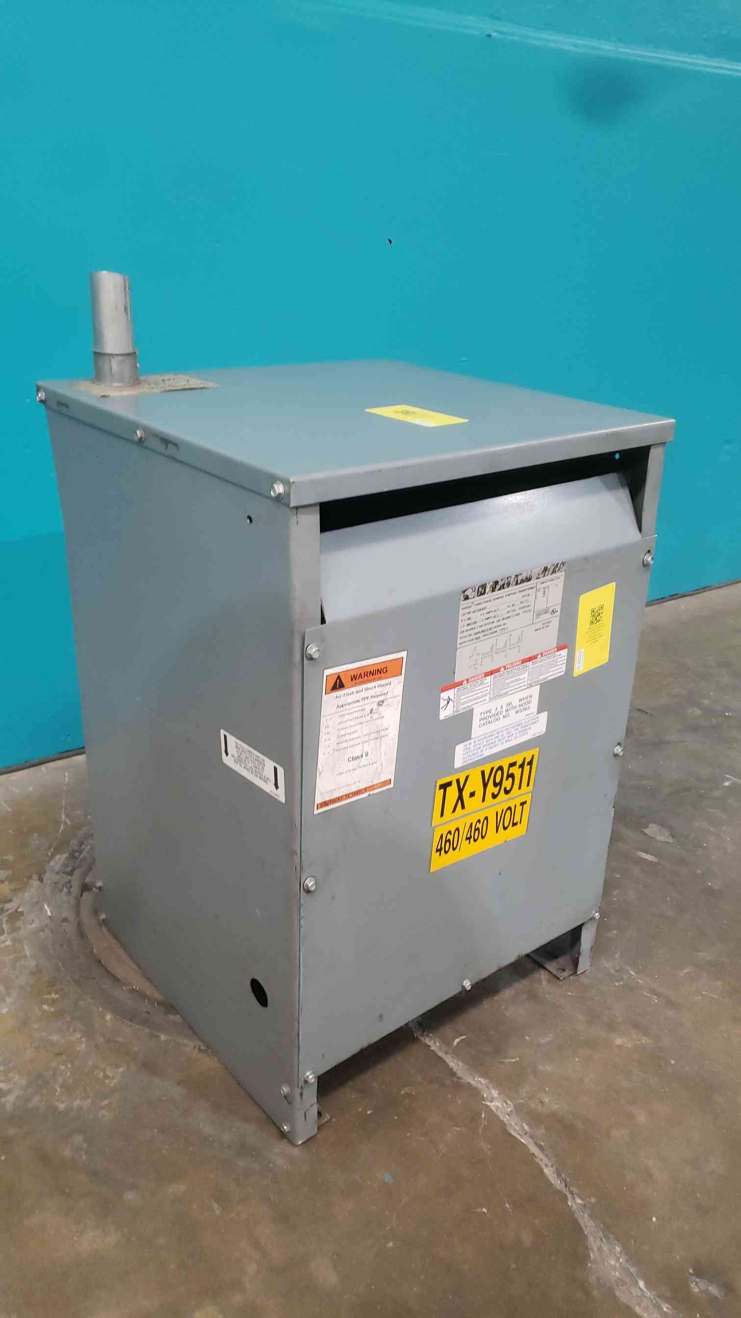 34 KVA 460 Primary, 460Y/265 Secondary, Square D 34T145HDIT, Drive Isolation Transformer, 3PH - Image 5