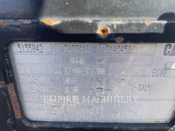 Caterpillar 966-FCBU, Compaction Wheel, S/N: Z1A24508, - Image 1