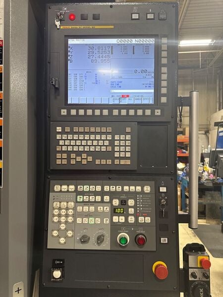 OKK #HM-800S, CNC horizontal machining center, Fanuc 31i-B5, 41.3" X, 35.4" Y, 34.6" Z, 12000 RPM, 60 - Image 2