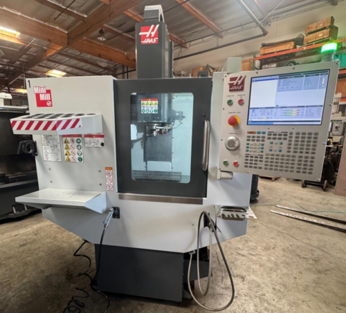 Haas #MINI-MILL, Vertical Machining Center, 16" X, 12" Y, 10" Z, 36" x 12" table, 7.5 HP, 6,000 RPM, 10 - Image 2
