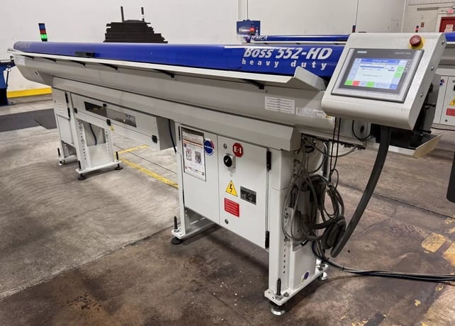 Iemca #Boss-552-HD, 12' automatic bar feeder, Siemens Somatic HMI Touch PLC Control, 2020 - Image 1