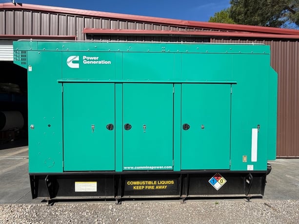 500 KW Cummins #DFEK, standby diesel generator set, 277/480 Volts, 3-phase, QSX15-G9 diesel engine, Tier 2 - Image 1