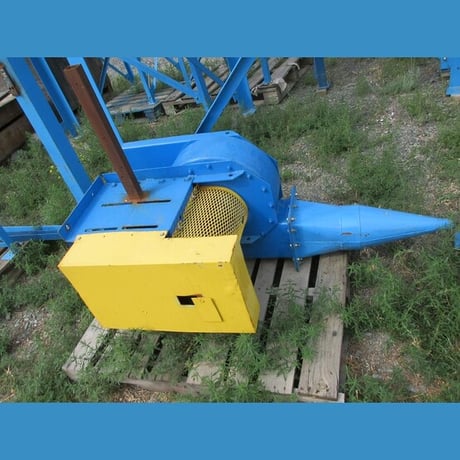 E-Line #EL113, 5HP Fiberglass Centrifugal Blower, 18" diameter x 5" deep wheel, 9" infeed, 7" wide x 8" long - Image 1