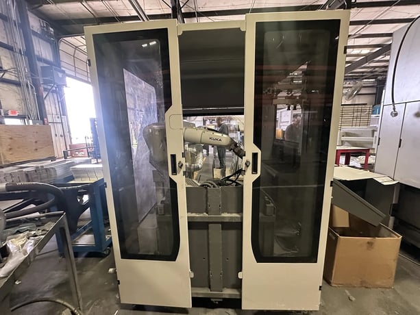 88 Ton, Bystronic #ByBend-80/1530, CNC press brake, 5' overall, 61.8" between housing, 7.9" stroke, 6-axis - Image 3
