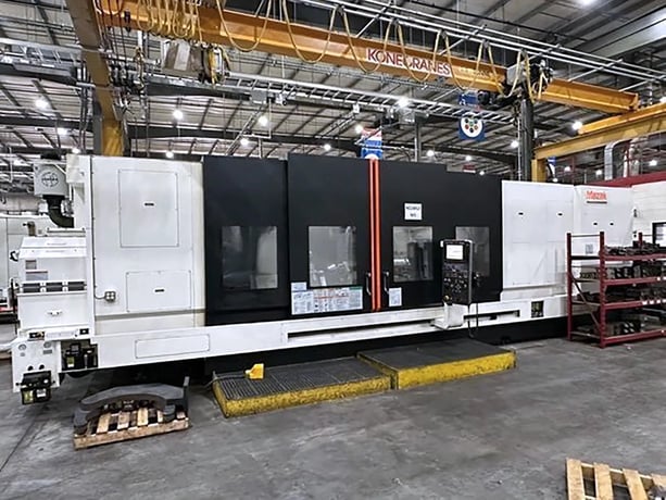 Mazak #Cybertech-Turn-5500M, CNC lathe, 36" swing, 159.13" machining length, 32" chuck, 14.76" bore - Image 2