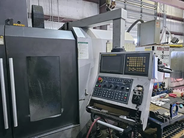 Toyoda Awea #BM1200, CNC vertical machining center, 51.2" X, 25.6" Y, 24" Z, 51.22" X 25.61" table, 6000 RPM - Image 4