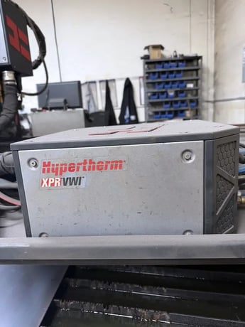 Arc Specialties, CNC plasma cutting system, 6' x 20' water table, Hypertherm XPR300, 300 amp, 2" pierce, 3" - Image 5