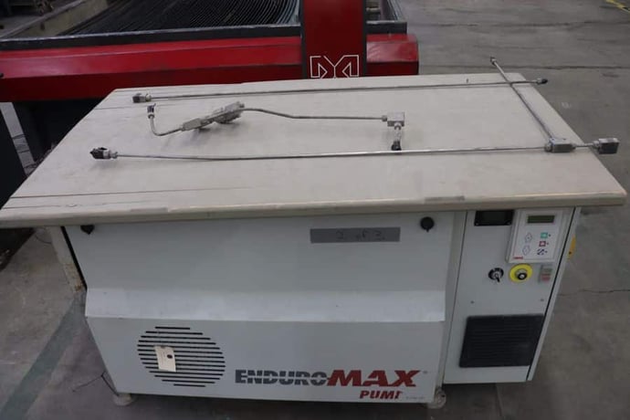 Omax Maxiem #1515-4, Head Waterjet Cutting System, 62" x 62" table, 50 HP, 60000 PSI, 480 V., 2021 - Image 10