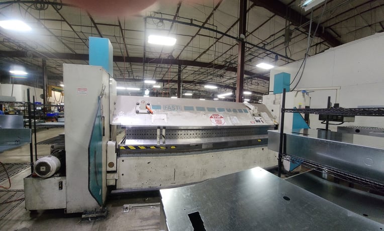 127.5" Fasti #225-32-4, CNC Folder, 9 gauge, 13.78" stroke, Delem 12" cnc - Image 1