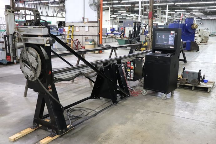 Bend-Tech #Dragon-A-400, Tube & Pipe CNC Plasma Cutter, 24' Cut length, 6" Round Capacity, PowerMax85 Power - Image 3