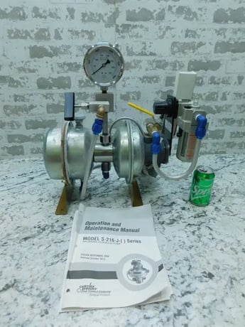 Sprague #S216J35, Air-Powered Hydraulic Pump, Hydrostatic Test, Unused - Image 1