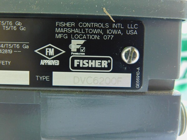 Fisher #DVC6200F, FieldVue Fieldbus Digital Valve Controller, Unused - Image 8