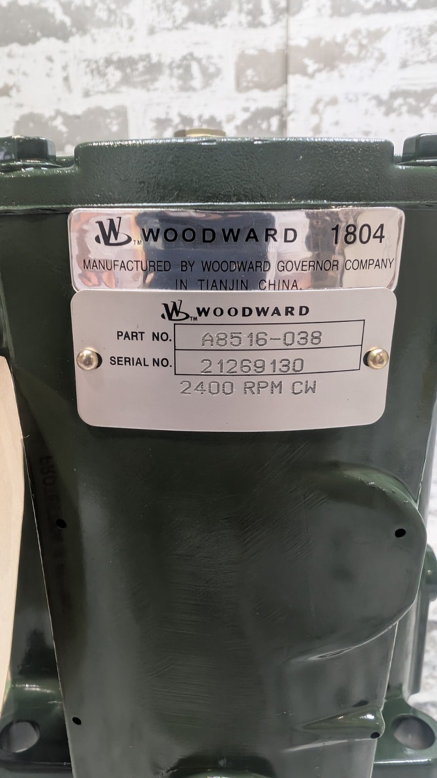 Woodward #TG-13, Engine Governor, 2400 RPM, Unused - Image 2